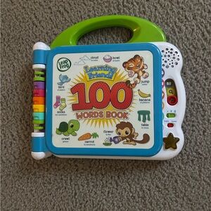 Green and White Interactive Learning Toy